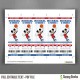 Mickey Mouse Basketball Birthday Ticket Invitations